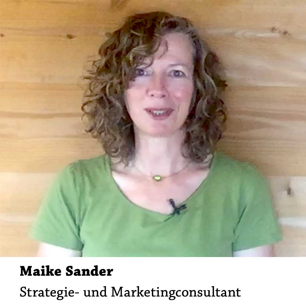 Maike Sander: Strategie- und Marketingconsultant